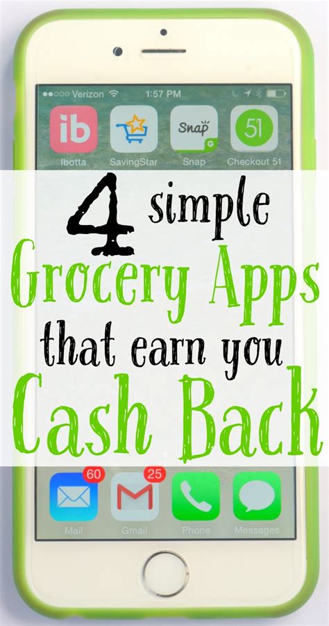 Apps That Give You Cash Back For Groceries